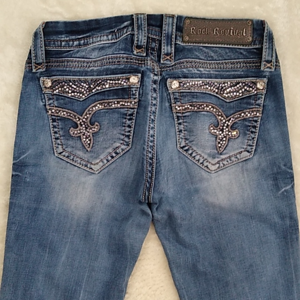 Rock Revival Jeans 25 Straight Vivian